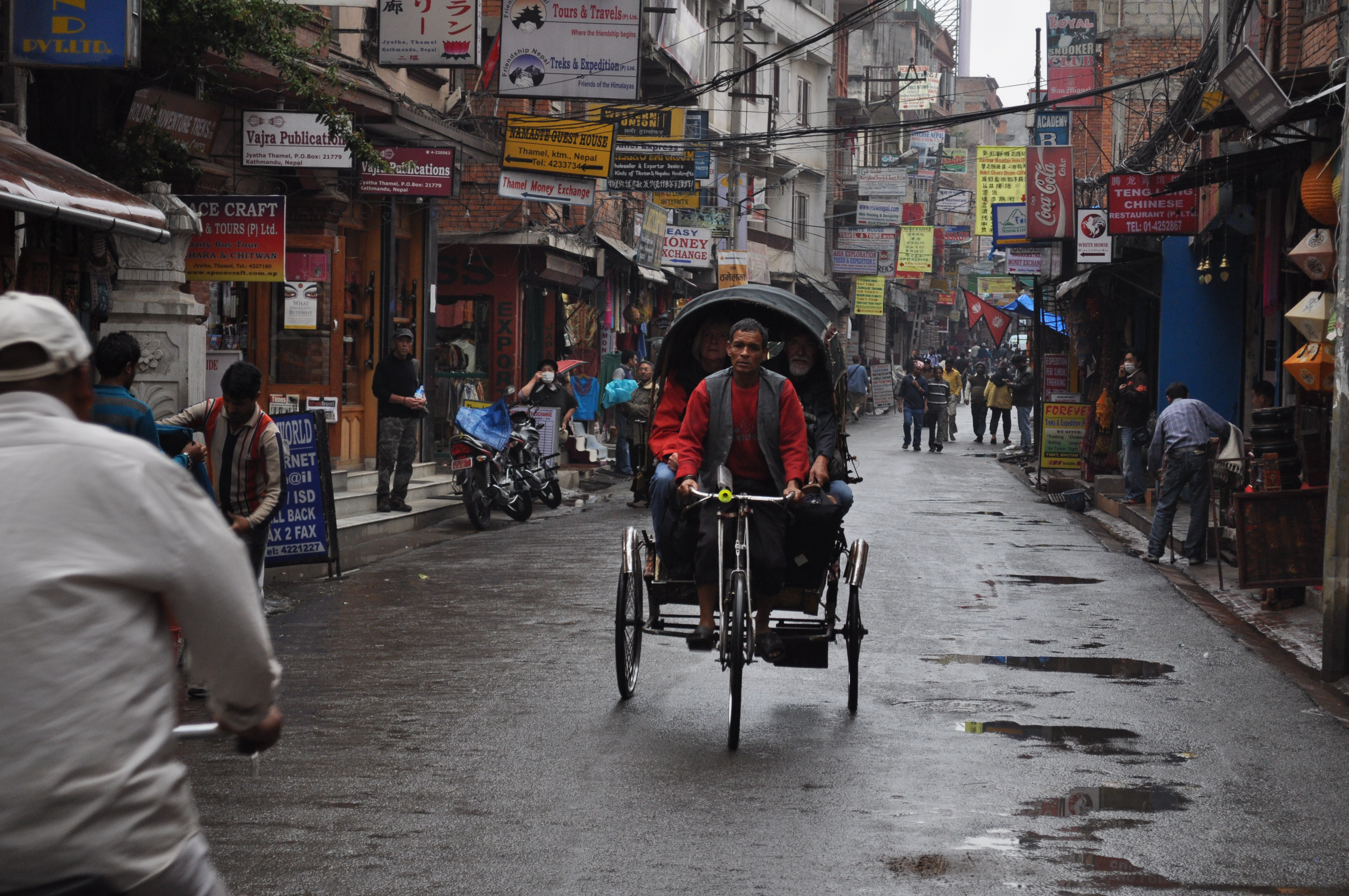 Bustling Kathmandu and the quietness of Pokhara